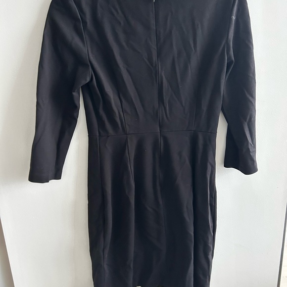 Uniqlo Dresses & Skirts - Uniqlo Black Sheath Dress 3/4 Sleeve Crew Neck